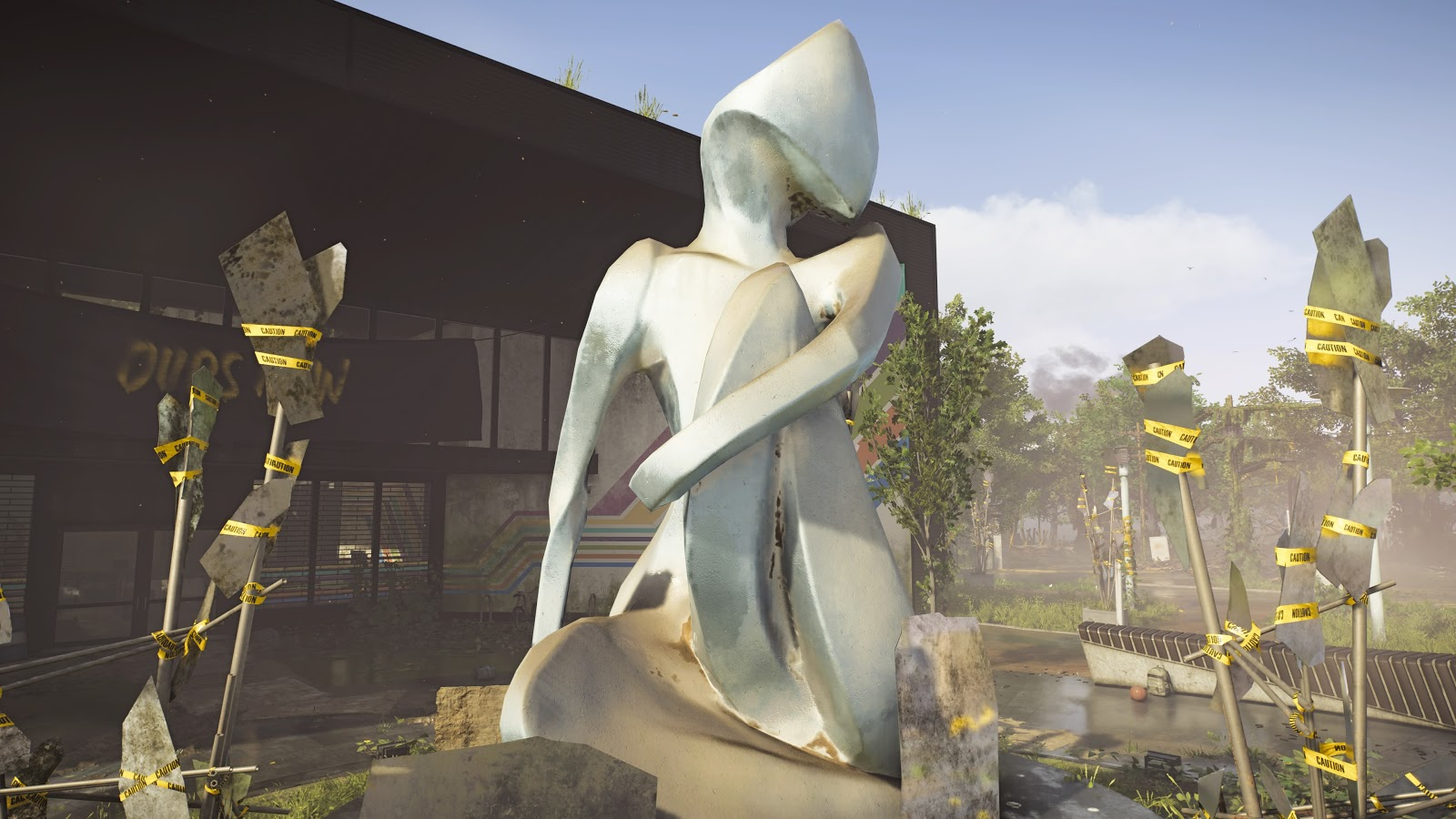 Illustration for article titled An Investigation Into Whether Two Statues In The Division 2 Appear To Be Having Sex